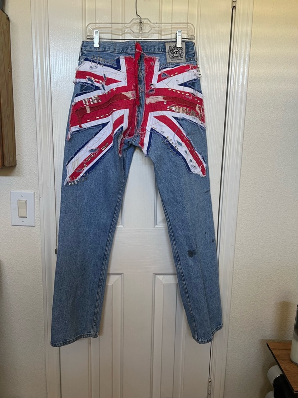 Elton John’s Jeans from his Closet Sale in London.